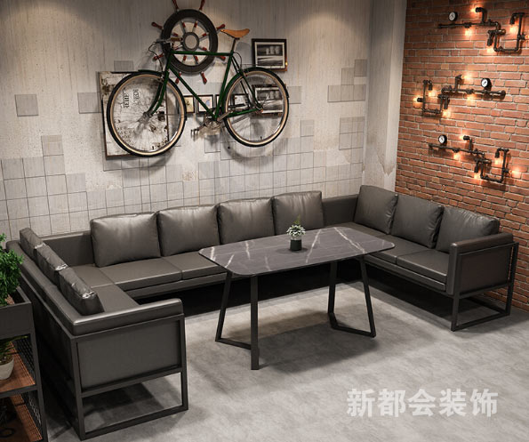 工業(yè)風燒烤店裝修