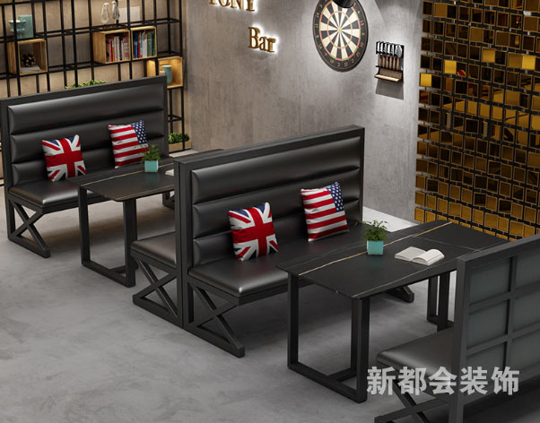 工業(yè)風燒烤店裝修
