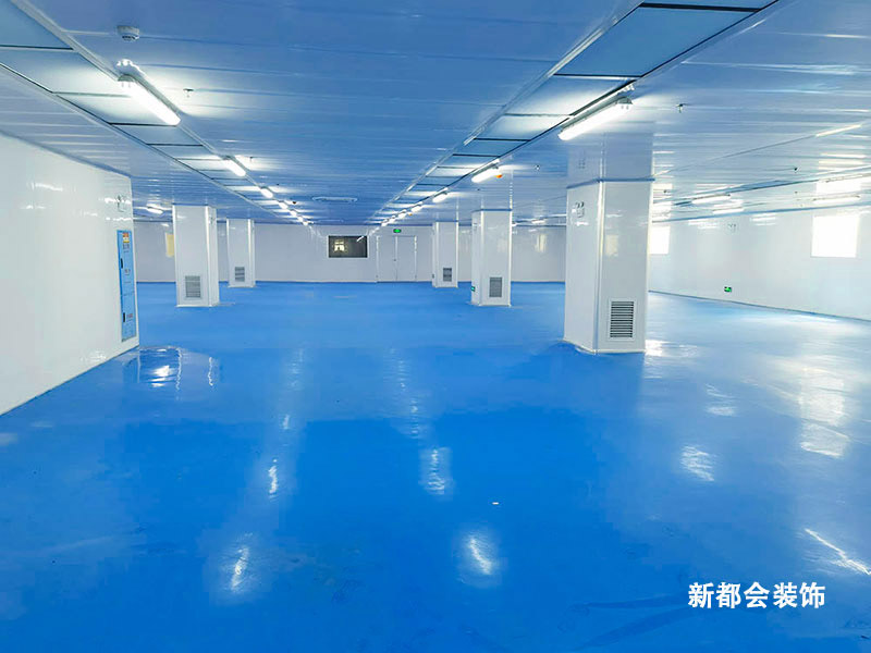 萬級(jí)無塵車間廠房裝修