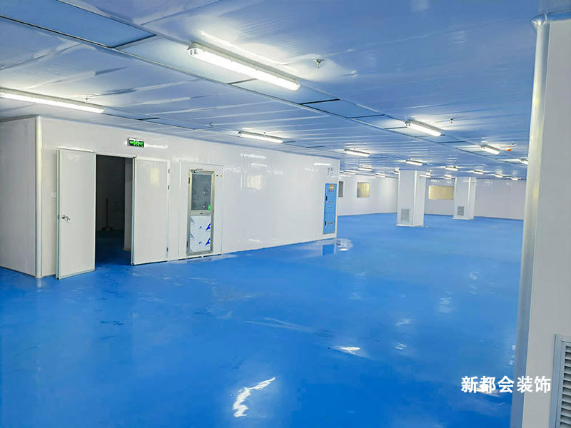 萬級(jí)無塵車間廠房裝修