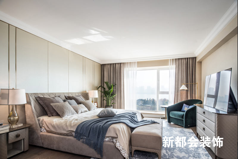 1200㎡簡歐風(fēng)格設(shè)計別墅裝修案例