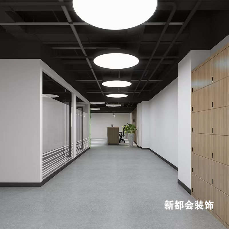 860㎡科技公司裝修效果圖