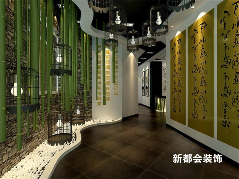 中式風格茶樓裝修設(shè)計