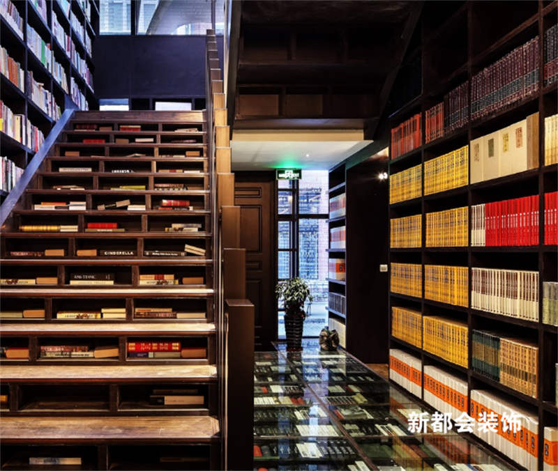 350㎡社區(qū)圖書館裝修設(shè)計(jì)